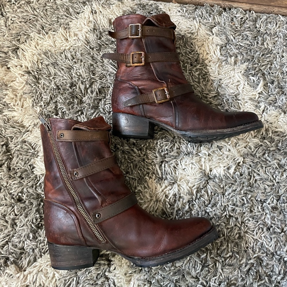 Freebird by Steven Apex Boots in Cognac Rare! - Picture 8 of 14